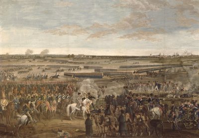 Slaget ved Leipzig, detalje af Napoleon i forgrunden, 18. oktober 1813 (se 203343) af French School