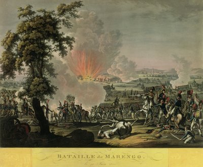 Slaget ved Marengo, 14. juni 1800 af French School