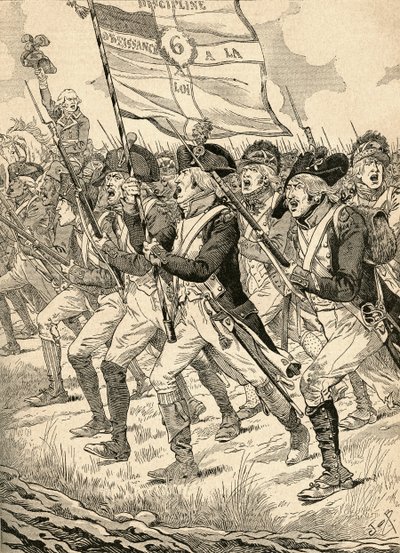 Slaget ved Valmy af French School