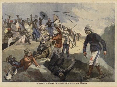 Massakren i Benin, 4. januar 1897 af French School