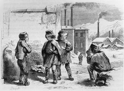 Fabrikkens børn, 1842 af French School