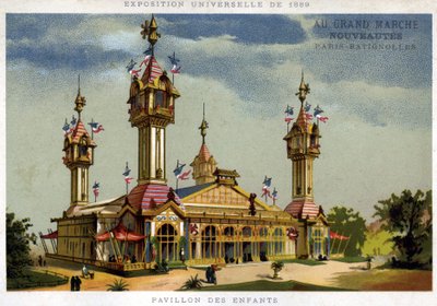 Børnepavillonen, Paris Batignolles. af French School