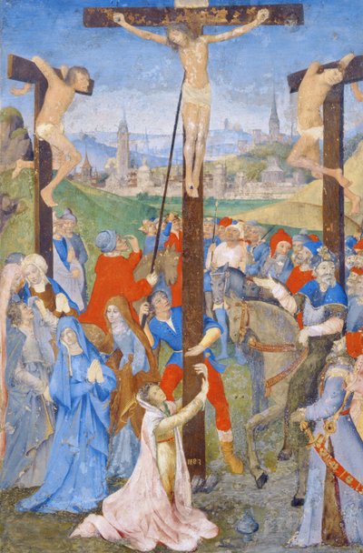 Korsfæstelsen, fra et Missal af French School