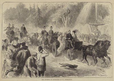 Hertuginden af Edinburgh i Skt. Petersborg af French School