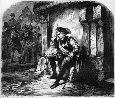 Der Herzog von Longueville verführt von der schönen Gabrielle d