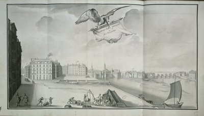 The Gabelle, Nantes, i 1723 af French School
