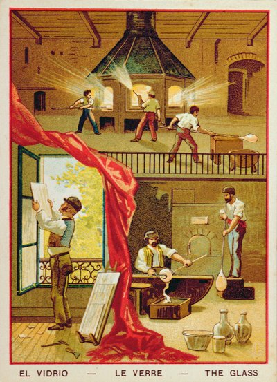 Glasset, illustration fra en børnebog af French School
