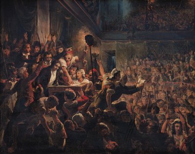 Lederen af vicedirektøren Jean Feraud (1759-95) præsenteret for Francois Antoine Boissy d