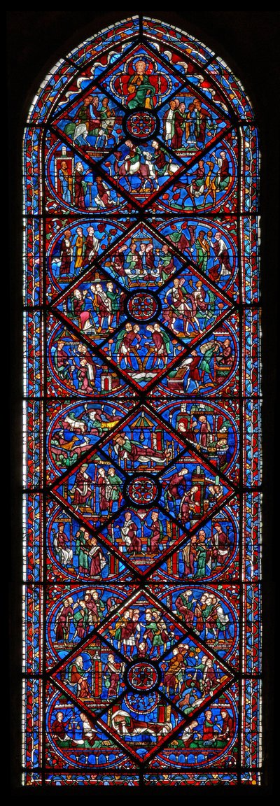 Joseph-vinduet (w41) af French School