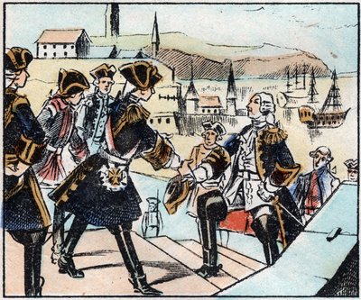 Markisen af Montcalm (Louis Joseph de Montcalm af French School