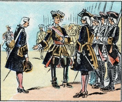 Markisen af Montcalm (Louis Joseph de Montcalm af French School