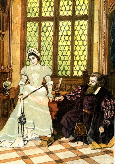 Nürnbergin mestarilaulajat: Wagner-ooppera. Mainos 1890 af French School