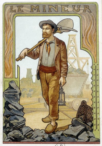 The Minor - Chromolithography af French School