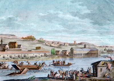 Nantes-drukningen, Reign of Terror, 1793 af French School