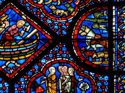 Noah-vinduet: et par nefilim (w47) af French School