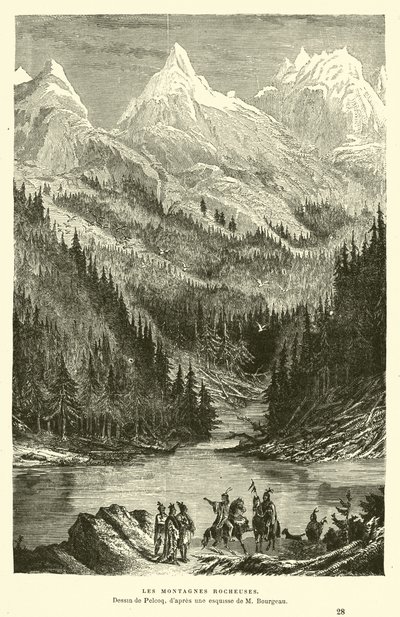 Rocky Mountains af French School