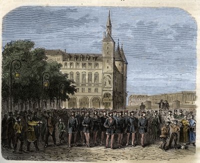 Saint-Simonismen 1820-30 - Saint-Simonismen - Saint-Simonismen - Saint-Simonismen - Saint-Simonerne - gravering af French School