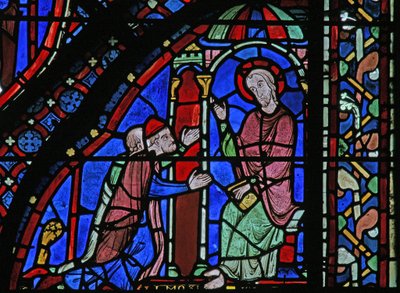 The St James Window: James with Almongenes (Hermogines) og Filetus (w5) af French School