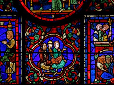 St Martin vinduet: dekorativt (w20) af French School