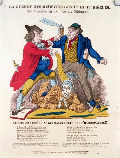 Lægernes krig i det 18. og 19. århundrede, 1854 af French School