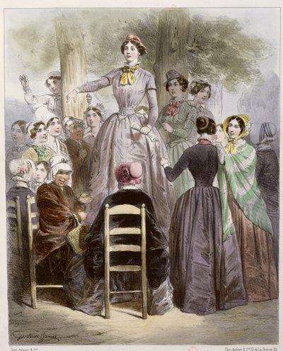 Die Frauenregierung während der Revolution von 1848 von French School