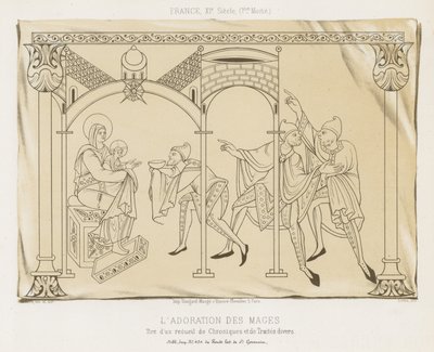 Tilbedelsen af Magi af French School