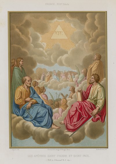 Apostlene Sankt Peter og Sankt Paulus af French School