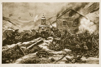 Franskmændenes erobring af Steinbach i den første uge af januar, 1915, 1915-19 af French School