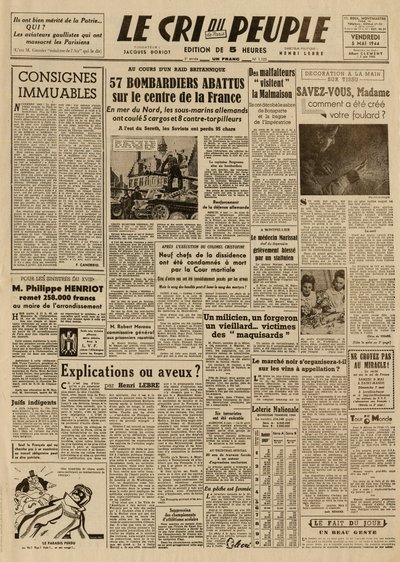 Folkets gråd - fredag den 5. maj af French School