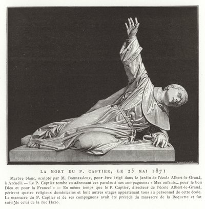 Pere Captiers død den 25. maj 1871 af French School