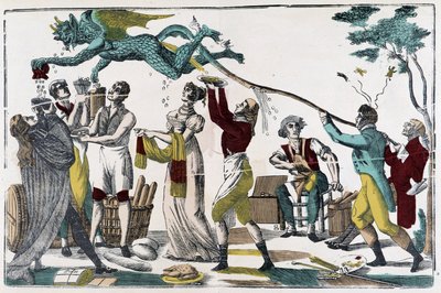 Pengenes djævel, finansverdenens chef - Image of Epinal af French School