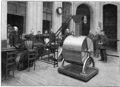 Salonen af Credit Foncier i 1898. af French School