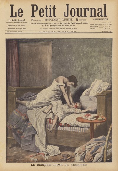 Den franske seriemorder Jeanne Webers sidste forbrydelse af French School