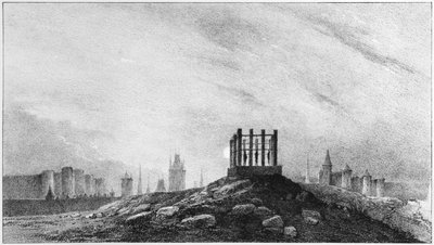 Gibbet af Montfaucon af French School