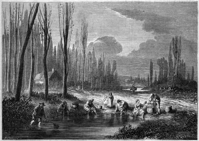 Iglefiskeriet i nærheden af Versailles af French School