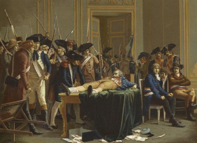 Morgenen den 10. Thermidor, år II (1794) af French School