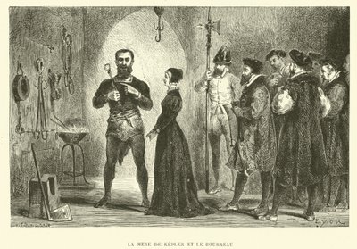Johannes Keplers mor og bødlen af French School