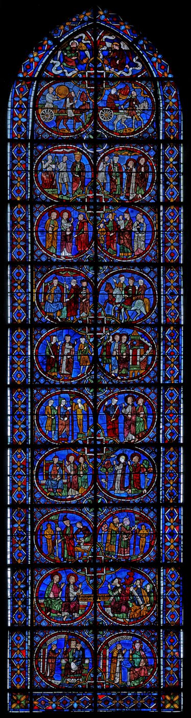 Historien om Ss Simon og Jude (w1) af French School