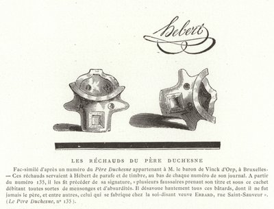 Pere Duchesnes komfurer af French School