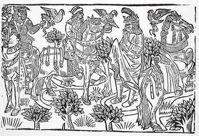 De tre i live af French School