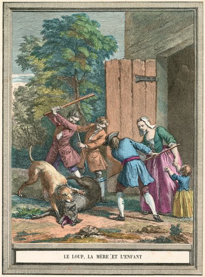 Ulven, moderen og barnet af French School