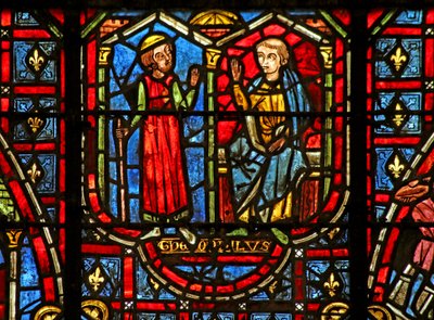 Theophilus bygger en kirke af French School