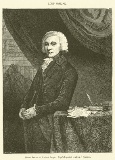 Thomas Erskine (gravering) af French School