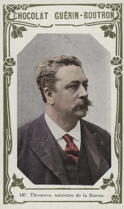Thomson, marineminister (farvet foto) af French School