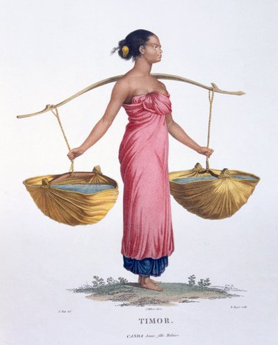 Timor, 1812 af French School