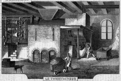 Tobaksfremstilling, Paris af French School