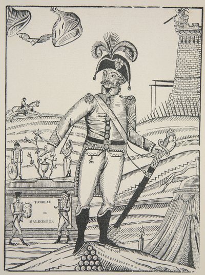 Malborouks grav, ca. 1722 af French School