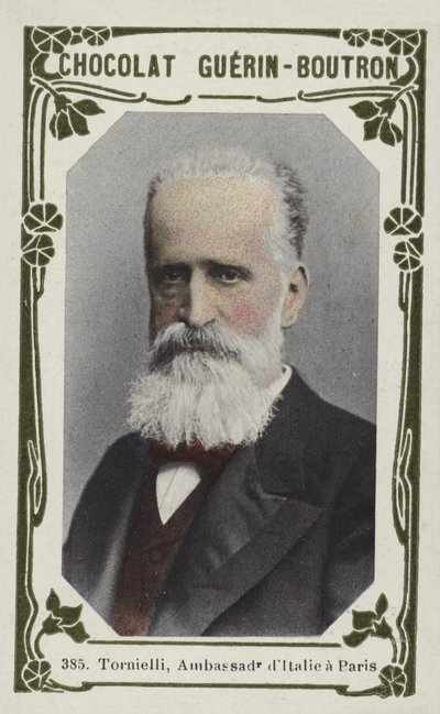 Tornielli, italiensk ambassadør i Paris (farvet foto) af French School