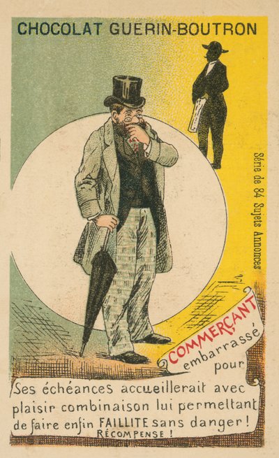 Trader (litho) af French School