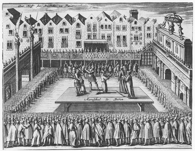 Retssag og henrettelse af Charles de Gontaut, Duc de Biron af French School